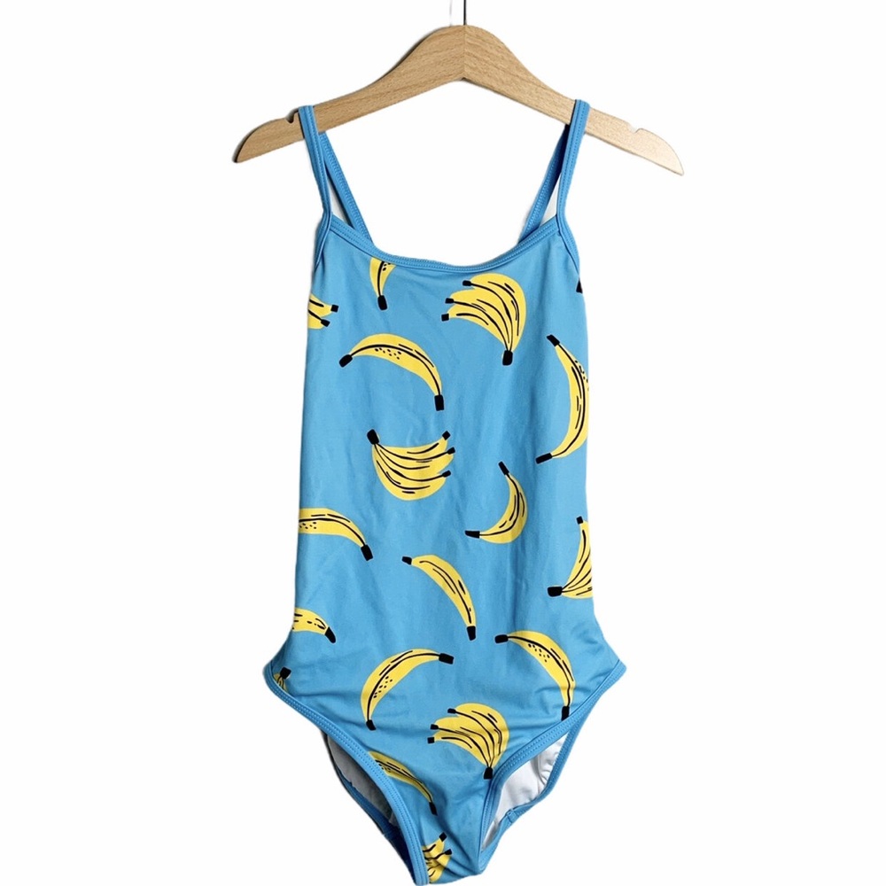 NWT Hanna Andersson bananas one piece bathing suit (size 5 / 110cm)